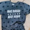 Kids Beef Again Tee -Western Cowboy Equipment Store makeburgersbeefBB 1024x1024 1