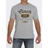 Cinch Heather Grey Logo Tee 2 Cinch Heather Grey Logo Tee -Western Cowboy Equipment Store mtt1690511 1 1151 detail