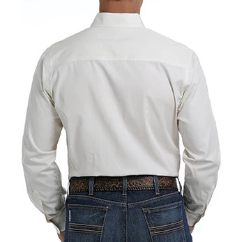Cinch Solid Cream Modern Fit Shirt 4 Cinch Solid Cream Modern Fit Shirt - Image 2