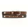 Nocona Boy's Fabric Inset Belt -Western Cowboy Equipment Store n4415801