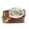 Nocona Boy's Bull Rider Belt And Buckle -Western Cowboy Equipment Store n4422002