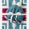 Pendleton Knit Baby Blanket And Beanie Gift Set -Western Cowboy Equipment Store pendletonhardingteal