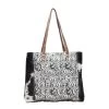 Black And White Hide Diamond Print Handbag -Western Cowboy Equipment Store s 1136 1