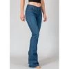 Kimes Ranch-Mid Rise Women's Trouser Jean-Lola -Western Cowboy Equipment Store womens jeans lola raw hemfront