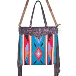 American Darling Aztec Blanket & Fringe Bag